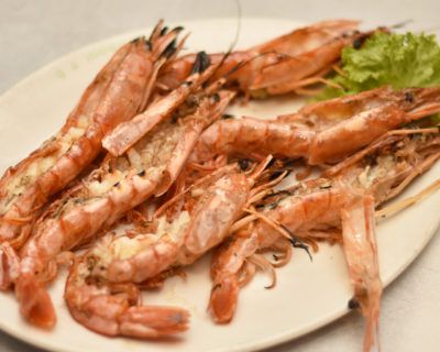 Ψητές Γαρίδες Island Basket - Batterfly - Butter Lemon