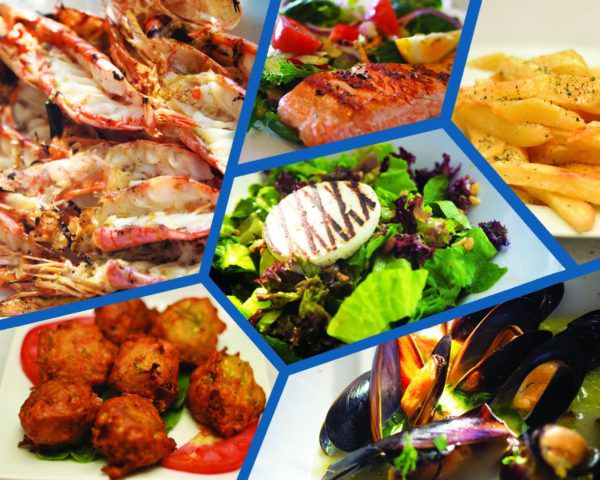 Μενού Νο 1 Ψαροταβέρνας Island Basket στην Αρτέμιδα - Σαλάτα, Ορεκτικά, Γαρίδες Ψητές & Σολωμός Ψητός, Γλυκό ή Παγωτό Μενού Νο 1 Ψαροταβέρνας Island Basket στην Αρτέμιδα - Σαλάτα, Ορεκτικά, Γαρίδες Ψητές & Σολωμός Ψητός, Γλυκό ή Παγωτό